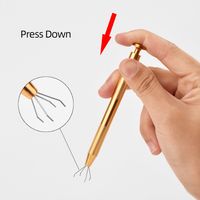 Gold Stainless Steel 4-jaw Punching Convenient Puncture Tool main image 2