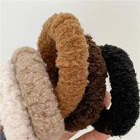 Cute Solid Color Cloth Hair Tie main image 3