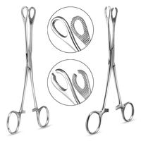 Medical Stainless Steel Round Mouth Closed Or Open Forceps Body Puncture Tool sku image 1