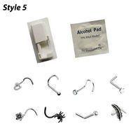 Simple Style Solid Color Stainless Steel Plastic Unisex Puncture Aids 1 Piece sku image 7
