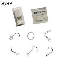 Simple Style Solid Color Stainless Steel Plastic Unisex Puncture Aids 1 Piece sku image 4