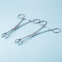 Stainless Steel Small Circular Curved Triangular Closed Body Puncture Forceps main image 5