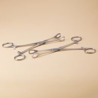 Stainless Steel Small Circular Curved Triangular Closed Body Puncture Forceps main image 3