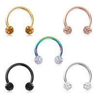 Mode Forme C Acier Inoxydable Piercing Au Nez sku image 10