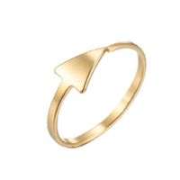Fashion Solid Color Stainless Steel Hollow Out Open Ring 1 Piece sku image 11