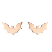 Fashion Rabbit Bat Bird Stainless Steel Plating Ear Studs 1 Pair sku image 15