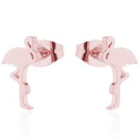 Simple Style Cactus Rabbit Stainless Steel Plating Hollow Out Ear Studs 1 Pair sku image 22