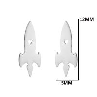 Fashion Geometric Stainless Steel Plating Ear Studs 1 Pair sku image 3