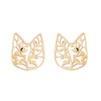 Fashion Geometric Stainless Steel Plating Ear Studs 1 Pair main image 3