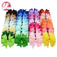 Fashion Solid Color Ribbed Mermaid Bow Hairpin Hair Accessories Children's Hair Accessories sku image 41