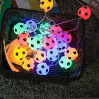 Fashion Football Plastic Indoor String Lights 1 Piece sku image 5