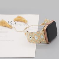 Bead Woven Light Luxury Applicable  Watch 42-44mm Tassel Strap main image 4