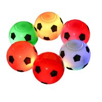Led Lumière-émettant Petit Ballon De Football Du Bout Des Doigts Spinning Gyro Décompression Jouet main image 5