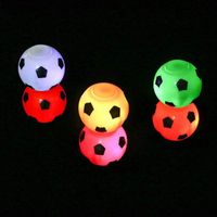 Led Light-emitting Small Football Fingertip Spinning Gyro Decompression Toy main image 4