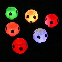 Led Lumière-émettant Petit Ballon De Football Du Bout Des Doigts Spinning Gyro Décompression Jouet main image 3
