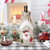 Christmas Fashion Snowman Elk Cloth Party Decorative Props 1 Piece sku image 1
