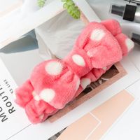 Fashion Stripe Plaid Bow Knot Cloth Hair Band 1 Piece sku image 8