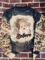 Unisex Hoodie Long Sleeve Hoodies & Sweatshirts Printing Fashion Christmas Tree Santa Claus Elk main image 3