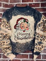 Unisex Hoodie Long Sleeve Hoodies & Sweatshirts Printing Fashion Christmas Tree Santa Claus Elk main image 2