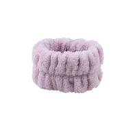 Geometric Stripe Coral Fleece Pleated Hair Band sku image 6