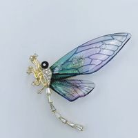 Simple Style Butterfly Alloy Plating Rhinestones Women's Brooches 1 Piece sku image 13