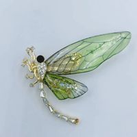 Simple Style Butterfly Alloy Plating Rhinestones Women's Brooches 1 Piece sku image 14