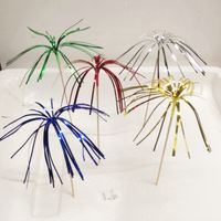 Cash Fruit Toothpick Creative Color Wooden Fireworks Toothpick 100 Pcs Cocktail Needle 15cm In Stock Wholesale main image 4