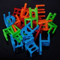 Parent-child Party Puzzle Board Game Children's Stacking Chair Toy main image 4