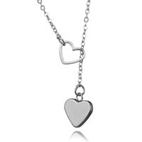 Fashion Heart Shape Alloy Plating Women's Pendant Necklace 1 Piece main image 5