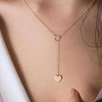 Moda Forma De Corazón Aleación Enchapado Mujeres Collar Colgante 1 Pieza sku image 3