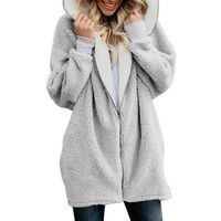 Women's Coat Long Sleeve Hoodies & Sweatshirts Patchwork Fashion Solid Color main image 5