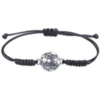 Retro Basketball Football Alloy Rope Unisex Bracelets 1 Piece sku image 6