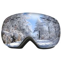 Fashion Gradient Color Double Layer Anti-fog Mountain Style Frameless Sports Sunglasses main image 3