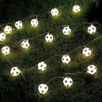 موضة كرة القدم بلاستيك داخلي أضواء السلسلة 1 قطعة main image 3