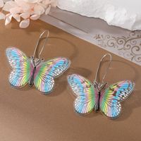 Ethnic Style Butterfly Plastic Resin Women's Drop Earrings 1 Pair sku image 5
