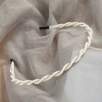 Rétro Fleur Alliage Fait Main Perles Artificielles Bande De Cheveux sku image 9