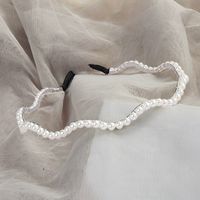 Rétro Fleur Alliage Fait Main Perles Artificielles Bande De Cheveux sku image 6