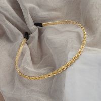 Rétro Fleur Alliage Fait Main Perles Artificielles Bande De Cheveux sku image 4