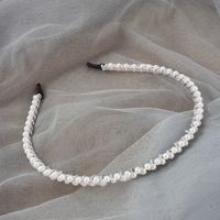 Rétro Fleur Alliage Fait Main Perles Artificielles Bande De Cheveux sku image 20