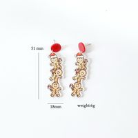 Simple Style Cartoon Letter Arylic Stoving Varnish Women's Drop Earrings 1 Pair sku image 1