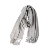 Unisex Simple Style Solid Color Imitation Cashmere Tassel Winter Scarves main image 5