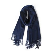 Unisex Simple Style Solid Color Imitation Cashmere Tassel Winter Scarves main image 3