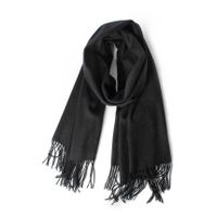 Unisex Simple Style Solid Color Imitation Cashmere Tassel Winter Scarves main image 2