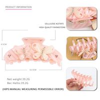Sweet Butterfly Acetic Acid Sheets Diamond Hair Claws sku image 1