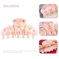 Sweet Butterfly Acetic Acid Sheets Diamond Hair Claws main image 3