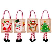Christmas Cartoon Style Christmas Tree Snowman Cloth Party Gift Wrapping Supplies 1 Piece main image 3