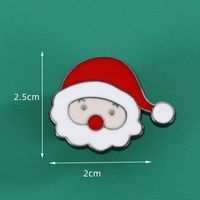 Süß Weihnachtsmann Legierung Überzug Unisex Broschen sku image 10