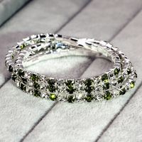 Simple Style Geometric Rhinestone Bangle sku image 19