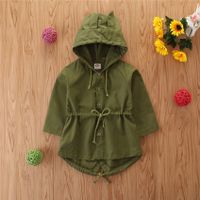 Fashion Solid Color Polyester Girls Outerwear main image 6