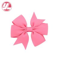 Fashion Solid Color Ribbed Mermaid Bow Hairpin Hair Accessories Children's Hair Accessories sku image 13